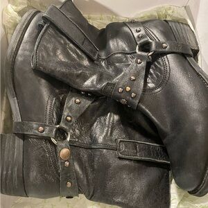Sam Edelman Black Combat & Moto Boots